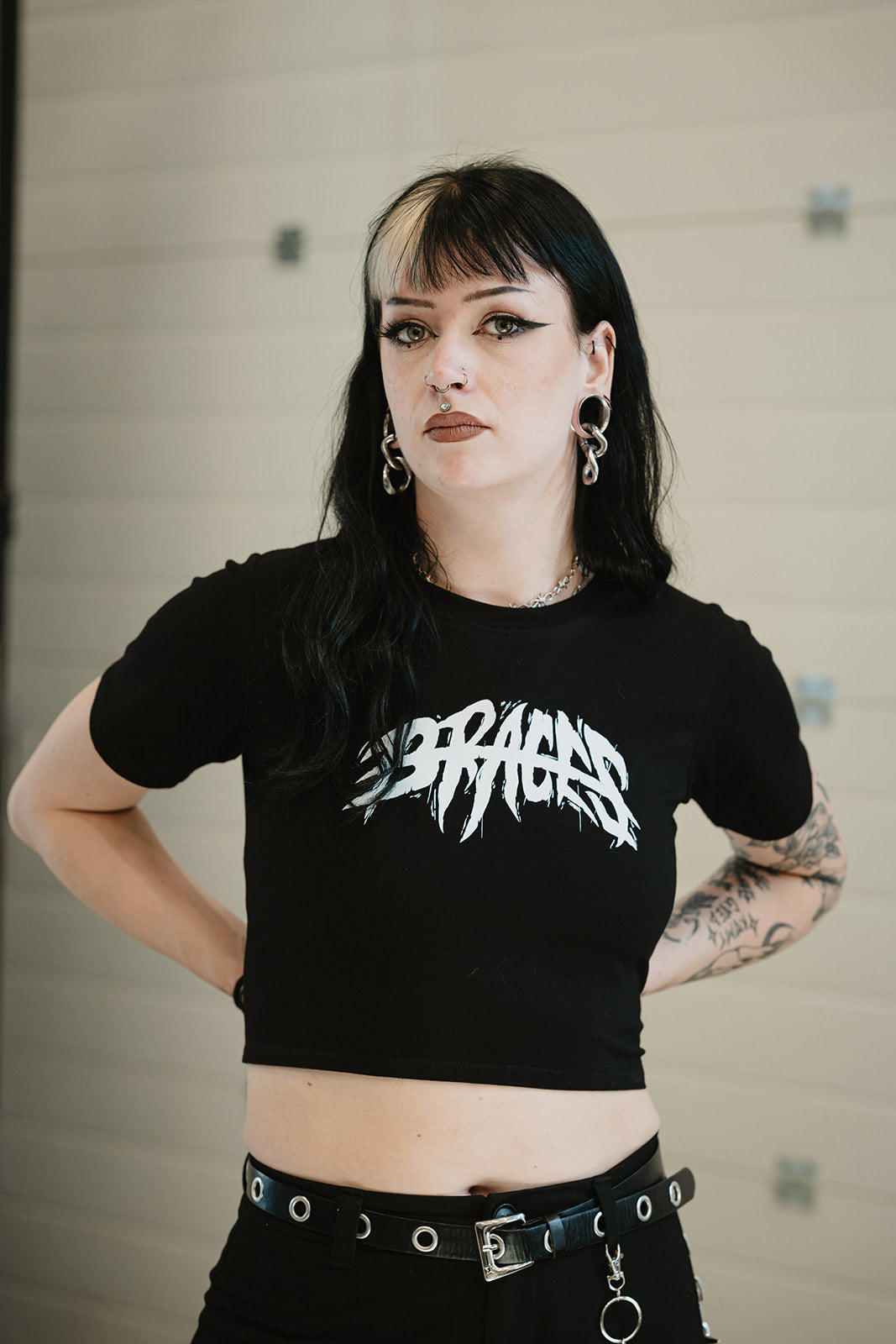 BRACES Logo croptop