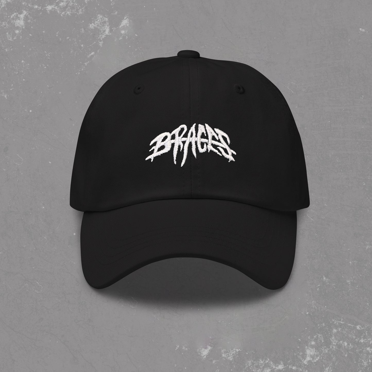 BRACES Logo dad cap