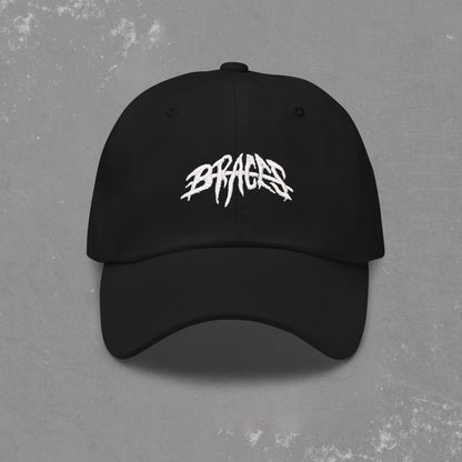 BRACES Logo dad cap